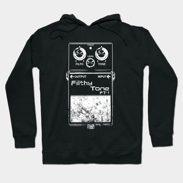 Filthy Tone Guitar Pedal Hoodie by dcescott